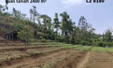 Tanah Murah View Bagus Segar Subur Akses Mudah di Giripurno Batu