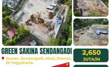 dijual tanah duwet sendangadi mlati