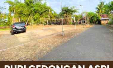 dijual tanah gedongan sumberagung