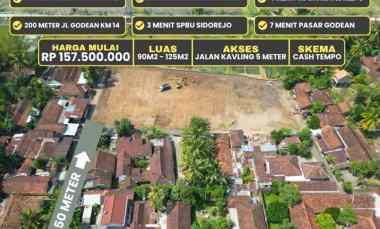 Tanah Dijual di Gedongan, Sumberagung, Moyudan, Sleman, DI Yogyakarta