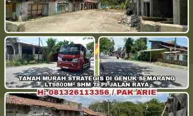 dijual tanah genuk semarang