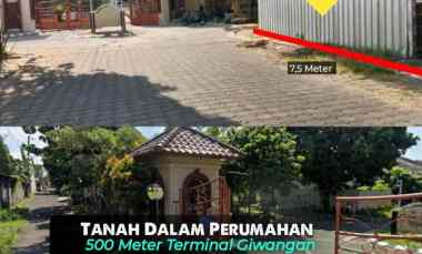 dijual tanah giwangan