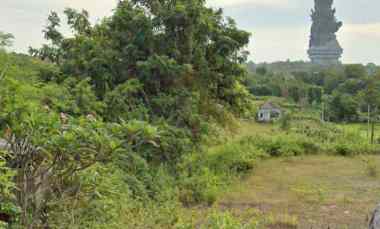 Dijual 1 Ha. jl. Goa Gong View Patung GWK Ungasan Kuta Selatan