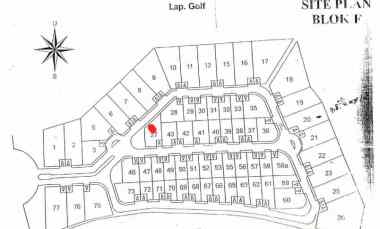 Tanah Dijual di Graha Famili Blok F