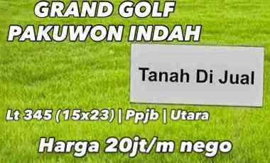 Jual Tanah Kavling Dijual Pakuwon Indah Grand Golf Murah