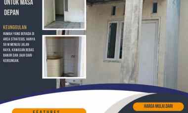 Dijual Tanah Hook Bonus Rumah Ex. Kantor Pemasaran