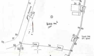 Dijual Tanah Industri dekat Teluk Lamong