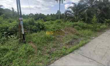 dijual tanah jalan air hitam simpang