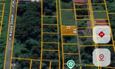 Tanah untuk Invest. Jln.Ampera. Ukuran 18x20. Harga 400 jt
