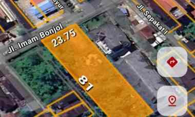 dijual tanah jalan imam bonjol