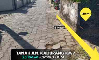 Tanah di Condongcatur, jl. Kaliurang km 7, Sleman dekat Kampus Ugm Ha