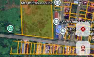 dijual tanah jalan kebangkitan nasional