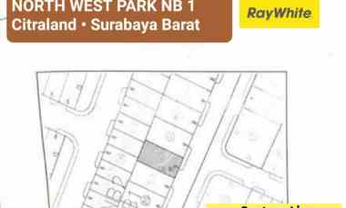 dijual tanah jalan north west park