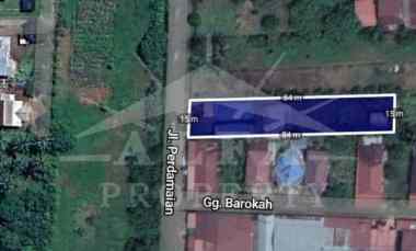 Tanah Dijual di Jalan Perdamaian