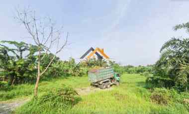 Dijual Tanah Kosong Jalan Pertahanan Daerah Patumbak Deli Serdang