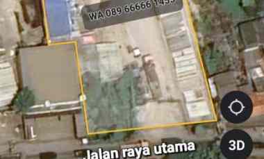 dijual tanah jalan raya dadap kosambi