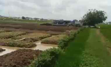 Tanah Perumahan Pinggir Jalan Raya Jagawana dekat Cikarang