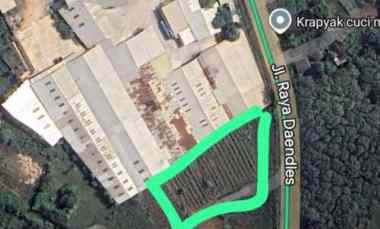 Murah Rp.2 jt-an Dijual 5500 m2 Tanah Area Industri Gresik Jatim -SHM