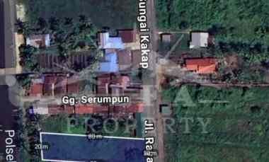 Tanah Dijual di Jalan Raya Sungai Kakap