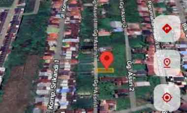 Dijual Tanah Siap Bangun. Lokasi Jln.Srikandi. Gg.Assri 1 Uk 10x20