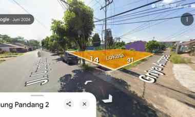 Tanah Siap Bangun Ukuran 14x31. Lokasi Pinggir Jalan Ujung Pandang 2