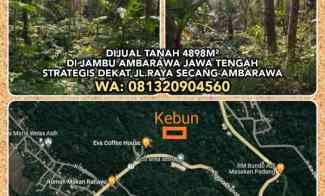 dijual tanah jambu ambarawa kab semarang