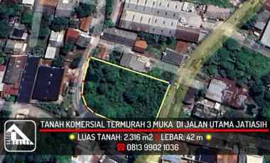 Tanah Dijual di Jatiasih, Kota Bekasi, Jawa Barat