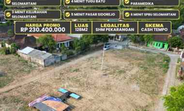 Tanah Dijual di Jetak, Selomartani, Kalasan, Sleman, DI Yogyakarta