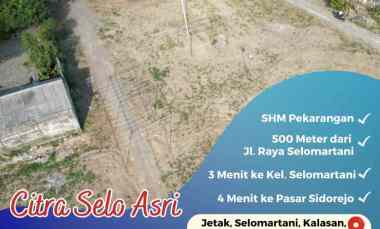 dijual tanah jetak selomartani kalasan