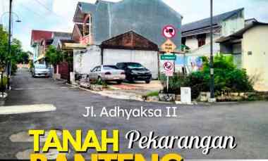Tanah Utara UGM Jakal km 7,5 jl. Adhyaksa Lt 139 m2 SHM Hook