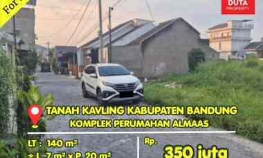 dijual tanah jl almaas katapang sukamukti