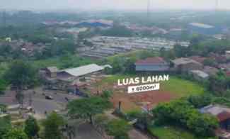 Dijual Tanah Transyogie Cibubur 6000m2 SHM Lebar Muka 100m