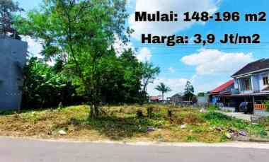 dijual tanah jl anggrek ceper