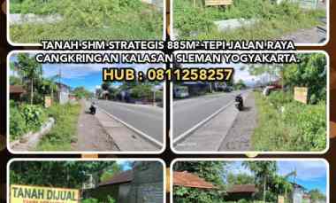 dijual tanah jl cangkringan babadan