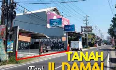 dijual tanah jl damai no 3 tambakan