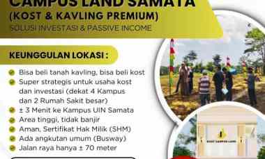 Investasi Potensial Usaha Kost Kost Kavling dekat Campus UIN