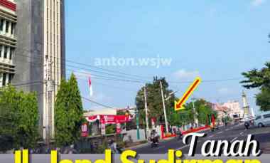 Tanah Jogja Tepi jl. Jendral Sudirman Eks BHS Jogja Lt 7172 m2