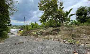 Hadap Utara View Merapi, Tanah Murah Sleman dekat Exit Tol Gamping