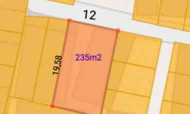 Tanah Dijual di Jl. Kalisari raya pasar rebo Cijantung Jakarta Timur