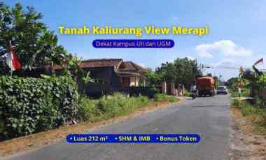 dijual tanah jl kaliurang km 10