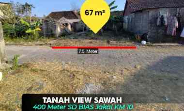 dijual tanah jl kaliurang km 10