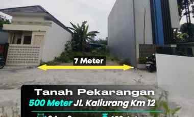 Tanah Kavling Murah Cuma 500 meter ke jl. Kaliurang km 12, Jogja