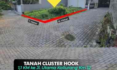 Tanah Hook dalam Cluster dekat Kampus Uii 1,1 km ke jl. Kaliurang km