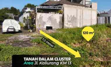 Tanah Kavling On Cluster di jl. Kaliurang km 13, Sleman dekat Kampus