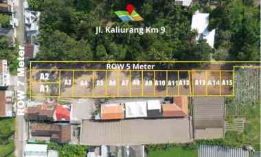 dijual tanah jl kaliurang km 9