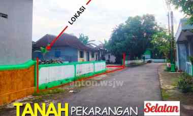 Tanah Strategis Jogja Selatan RSA UGM Lt 817 m2 Ld 16,5 M SHM