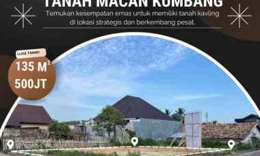 dijual tanah jl macan kumbang raya 6