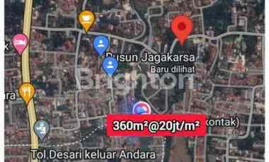 Strategis Lahan Bentuk Kotak, Bisa untuk Komersil, di jl. Margasatwa
