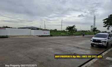 Murah Dijual Tanah di Marunda 3.7 Ha dekat Pintu Tol Cocok Buat Gudang