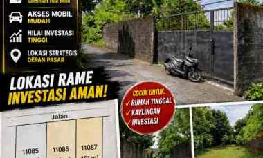 Tanah Dijual di Jl Palagan km 10 rejodani Sariharjo Nganglik sleman